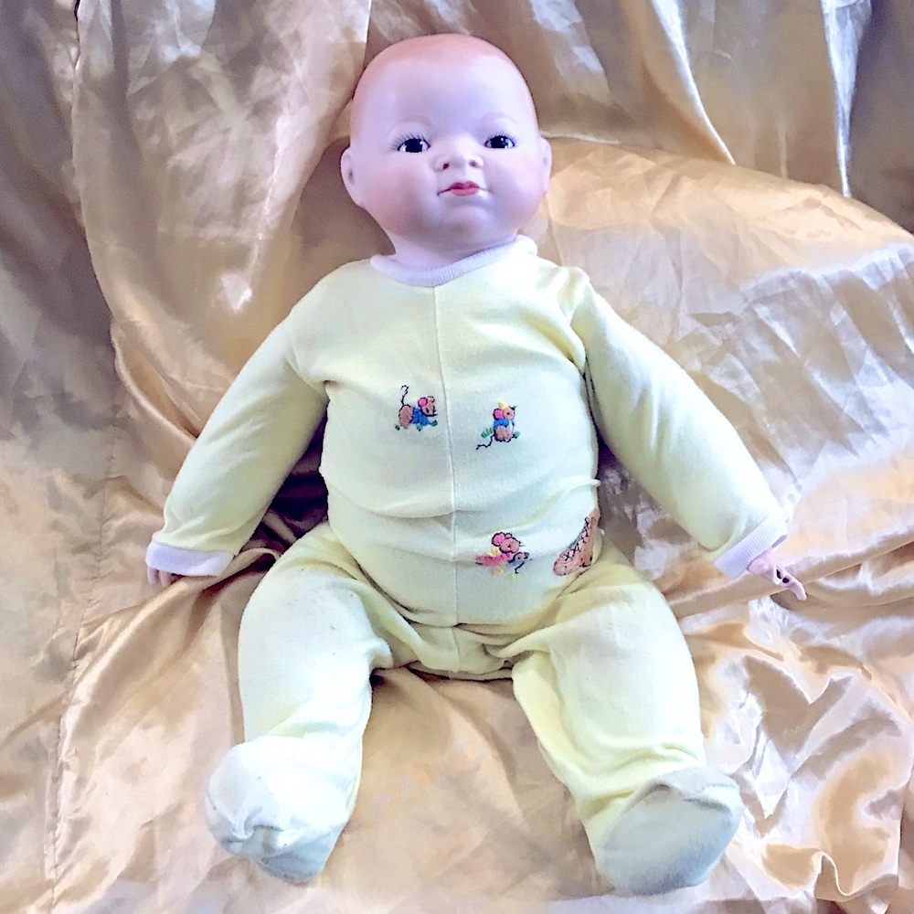 Beautiful Antique Grace S.Putnam Bisque LG Baby Doll Collectors Large Baby Doll